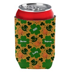 Personalized St Patricks Day Couple Name - Can Cooler