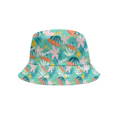 Personalized Summer Leaf Name Bucket Hat (Kids)