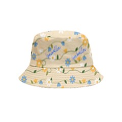 Personalized Flower line Name Bucket Hat (Kids)