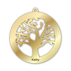 Personalized Tree - 925 Sterling Silver Name Pendant Necklace