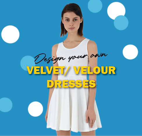 Design your own Velvet/ Velour Dresses