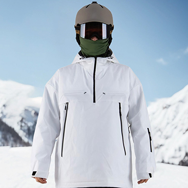 Custom Men's Ski And Snowboard Waterproof Breathable Jacket