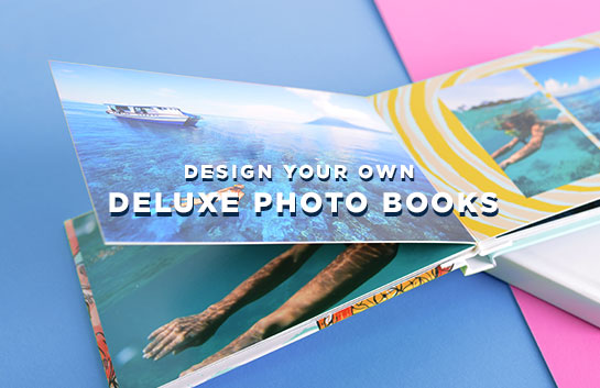Design your own: Deluxe Photo Books