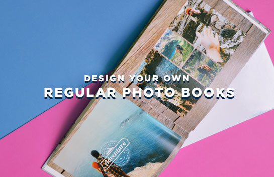 Design your own Regular Photo Books