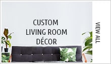 Custom Living Room Décor