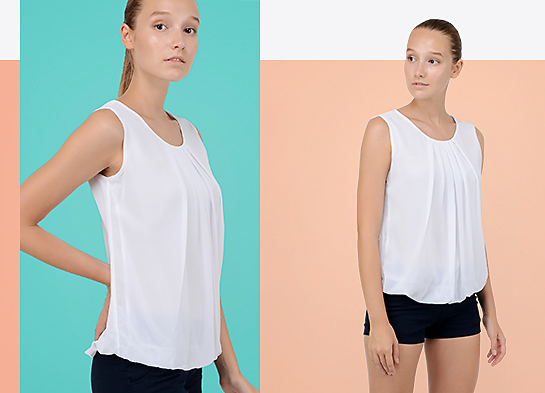 Design your own: Sleeveless Tops