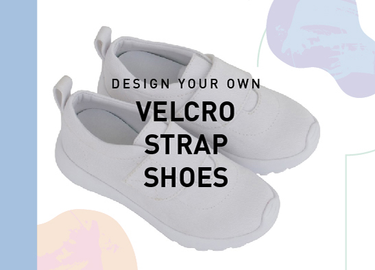 Design your own: Velcro Strap Shoes