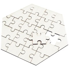 Wooden Puzzle Hexagon