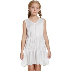 Kids  Sleeveless Tiered Mini Dress
