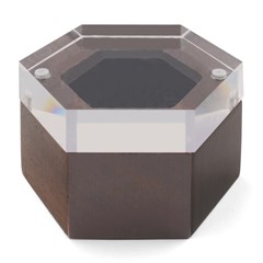 Hexagon Wood Jewelry Box