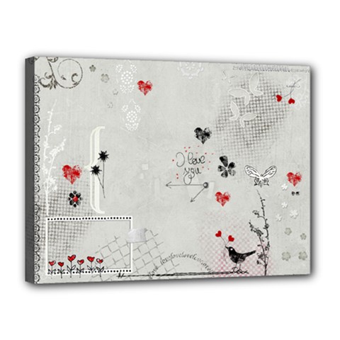 Love Canvas - Canvas 16  x 12  (Stretched)
