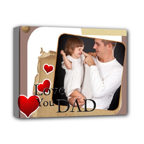 fathers day - Deluxe Canvas 14  x 11  (Stretched)