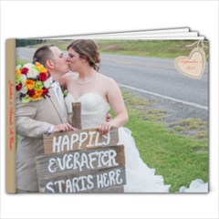 wedding book! - 9x7 Photo Book (20 pages)