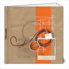 Basketball 8x8 Photo Book - 8x8 Photo Book (20 pages)