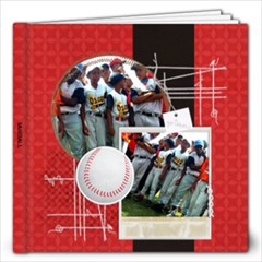 Baseball 12x12 Photo Book - 12x12 Photo Book (20 pages)