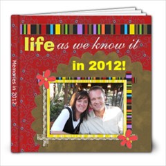 2012 - 8x8 Photo Book (20 pages)