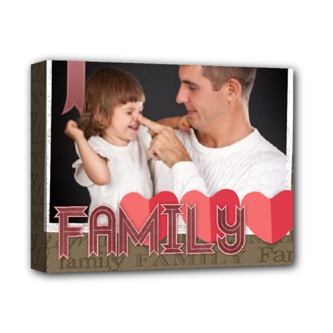 family - Deluxe Canvas 14  x 11  (Stretched)