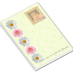 smell flowers memo - Large Memo Pads