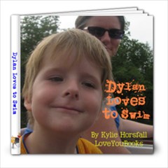 Dylan Loves to Swim - 8x8 Photo Book (20 pages)