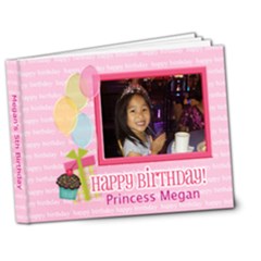 megan s 5th birthday - 7x5 Deluxe Photo Book (20 pages)