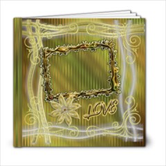 Floral elegance 6x6 book - 6x6 Photo Book (20 pages)