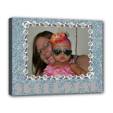 superstar canvas 11x14 - Canvas 14  x 11  (Stretched)