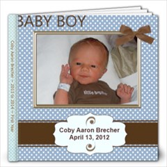 Coby s Baby Book - 12x12 Photo Book (20 pages)