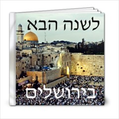Trial Rosh hashano 774 - 6x6 Photo Book (20 pages)