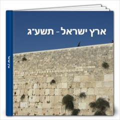 Eretz Yisrael Album - 12x12 Photo Book (20 pages)