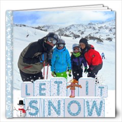 Snow Holiday - 12x12 Photo Book (20 pages)