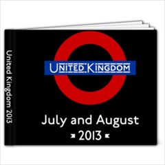UK July August 2013 - 9x7 Photo Book (20 pages)