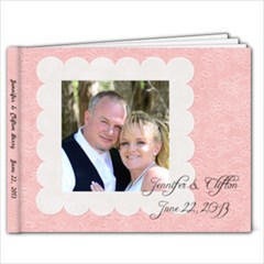 Jenn & Cliff s Wedding - 7x5 Photo Book (20 pages)