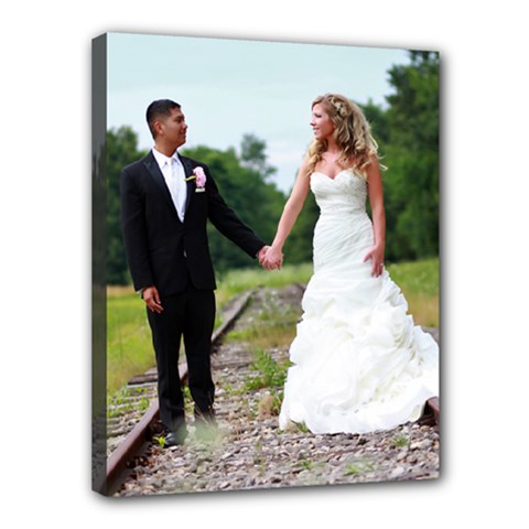 Esther Wedding 11x14 - Canvas 14  x 11  (Stretched)