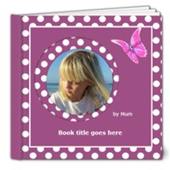 Pink and lilac Deluxe Picture book 8x8  (20 pages) - 8x8 Deluxe Photo Book (20 pages)