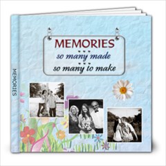 Memories 8x8 Photo Book (30 pages)