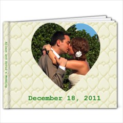 wedding 3 - 9x7 Photo Book (20 pages)