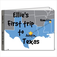 first trip to tx - 9x7 Photo Book (20 pages)