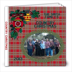 Country Christmas - 8x8 Photo Book (20 pages)