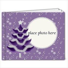 Purple Christmas_9x7 - 9x7 Photo Book (20 pages)