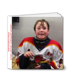 hockey silver stick 3 - 4x4 Deluxe Photo Book (20 pages)
