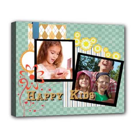 kids - Deluxe Canvas 20  x 16  (Stretched)