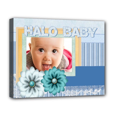 baby - Deluxe Canvas 20  x 16  (Stretched)