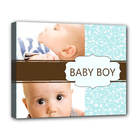 baby - Deluxe Canvas 20  x 16  (Stretched)