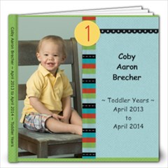 Coby - Toddler Year - 12x12 Photo Book (20 pages)