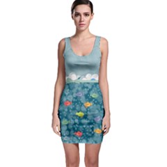 Sea life dress - Bodycon Dress