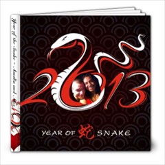 Year of the Snake - 8x8 Photo Book (20 pages)