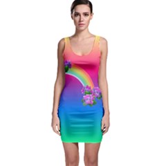 Spring Rainbow bodycon dress