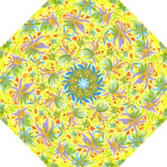 yellowflowersumb - Folding Umbrella