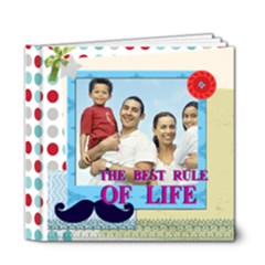 dad, fathers day, boy, man, fun, family, happy - 6x6 Deluxe Photo Book (20 pages)