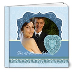 Wedding Blue Book - 8x8 Deluxe Photo Book (20 pages)